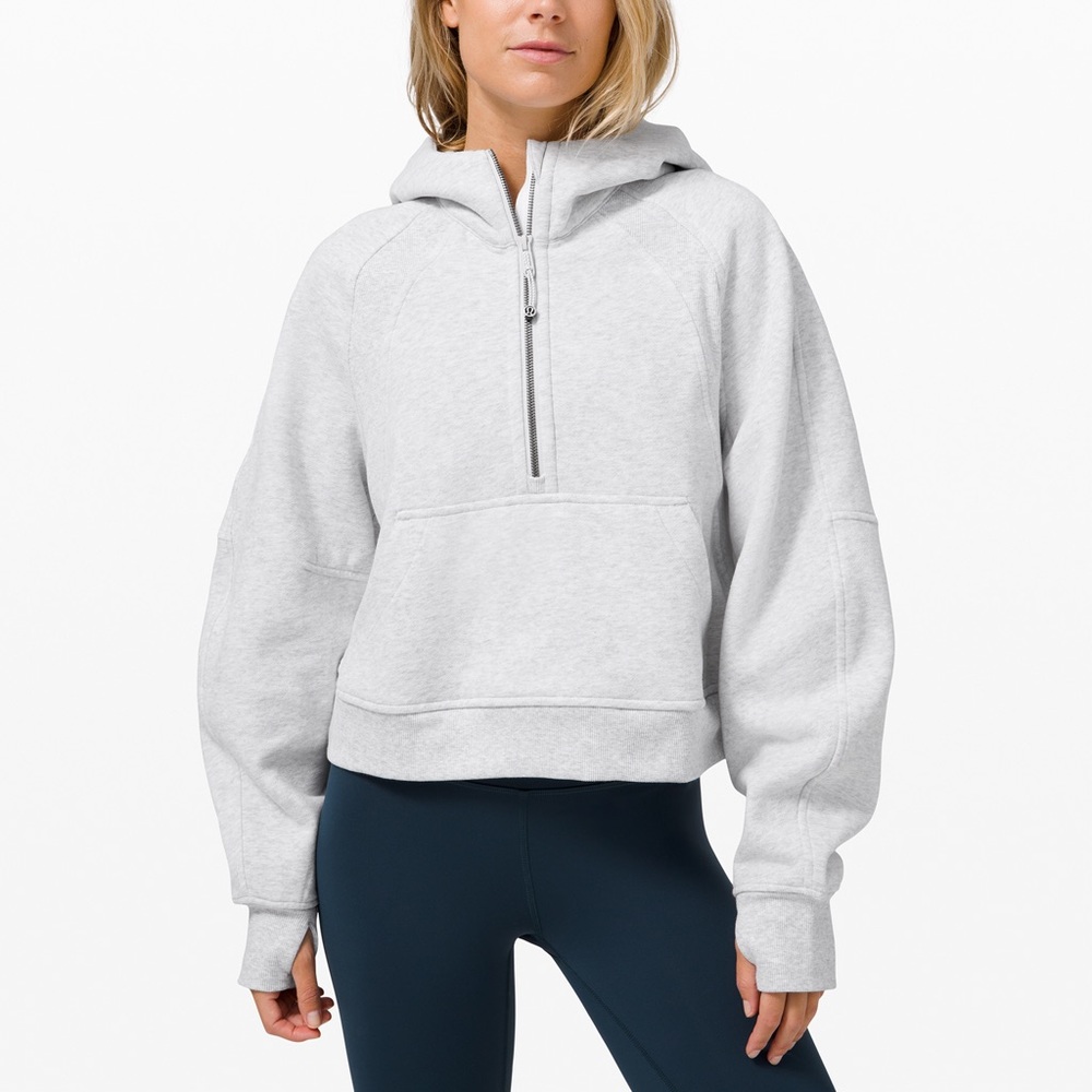 Scuba Oversized 1/2 Zip Hoodie
